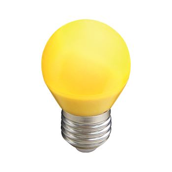 Лампа светодиодная Ecola Globe LED Color 5W G45 E27 Yellow K7CY50ELB